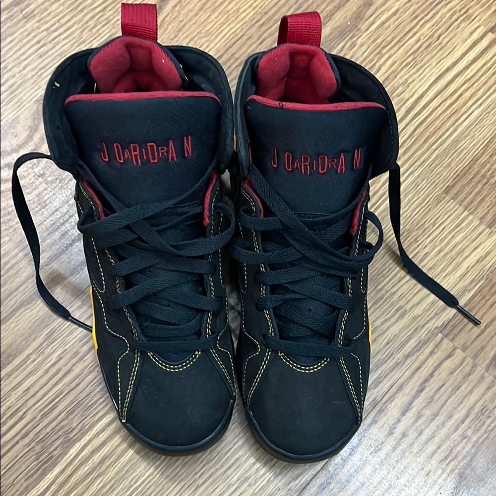 Jordan Kids Black and Red Shoes
